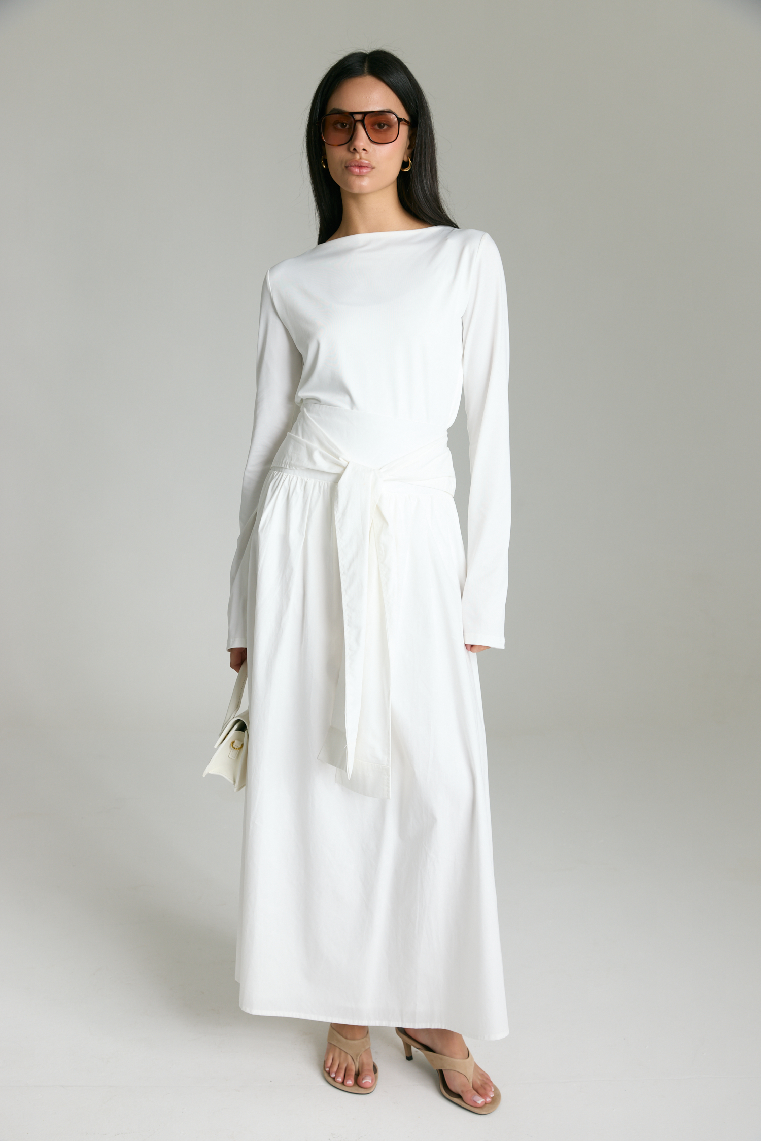 חצאית מקסי קשירה