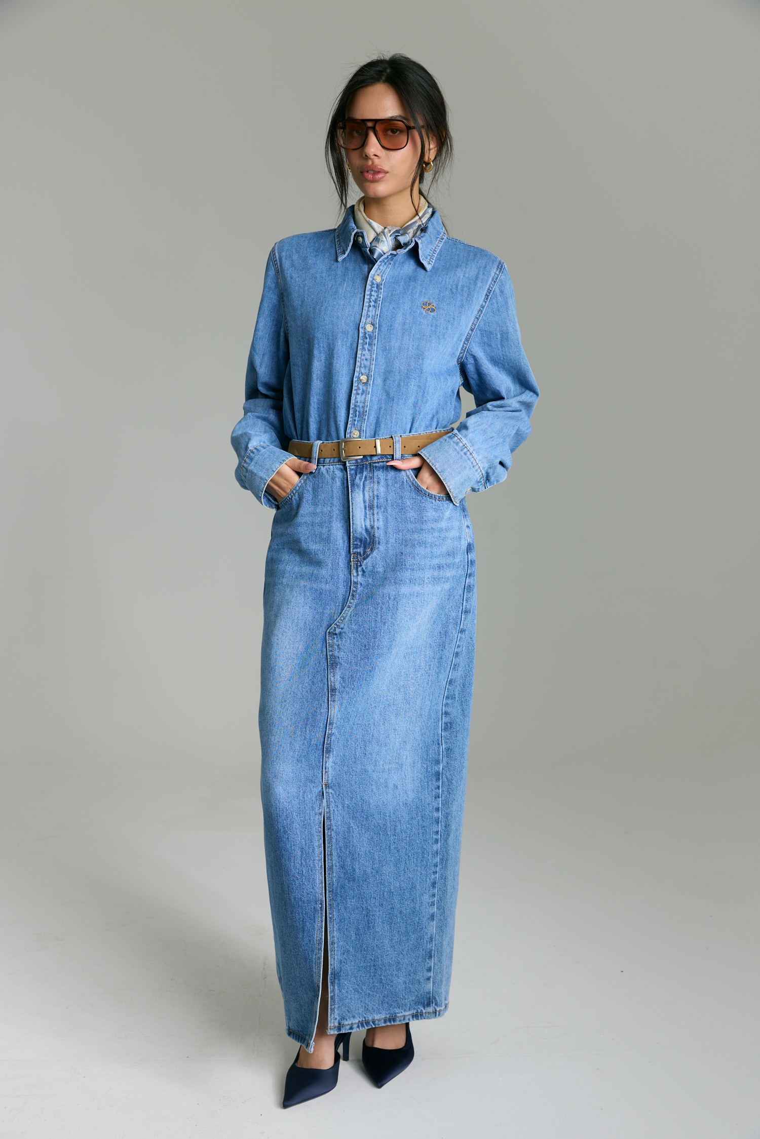 חצאית ג'ינס